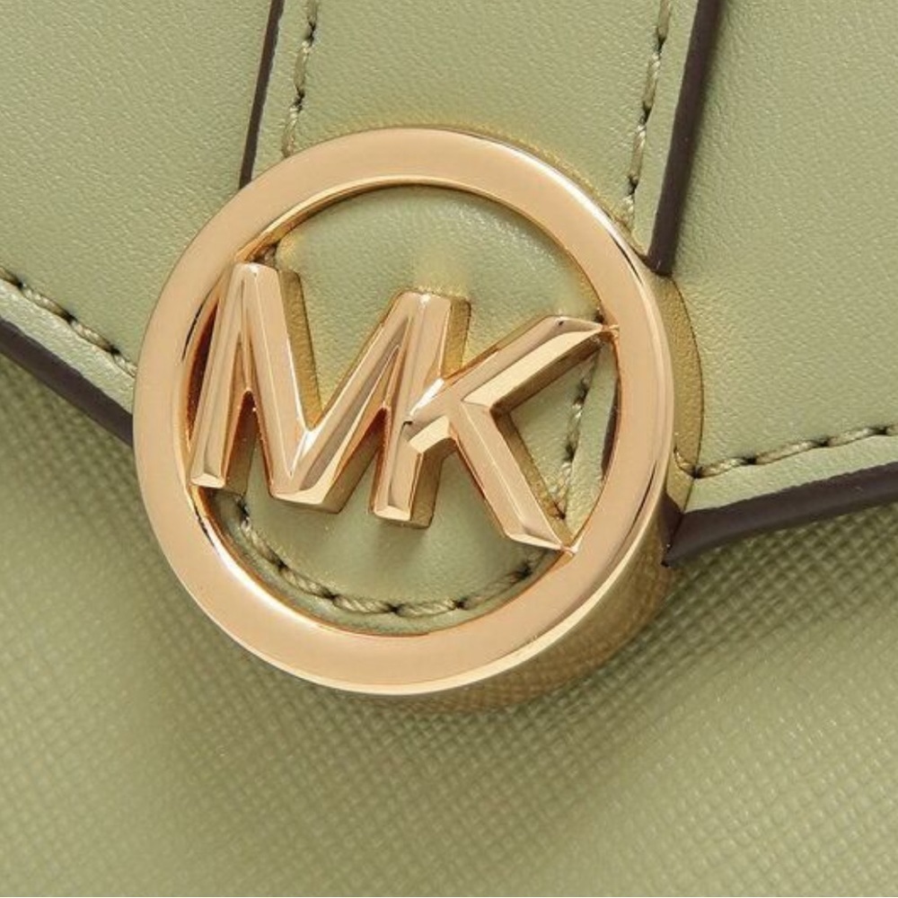 MICHAEL KORS Carmen Medium
Tri-Fold Envelope Wallet LIGHT SAGE COLOR - Picture 7 of 14